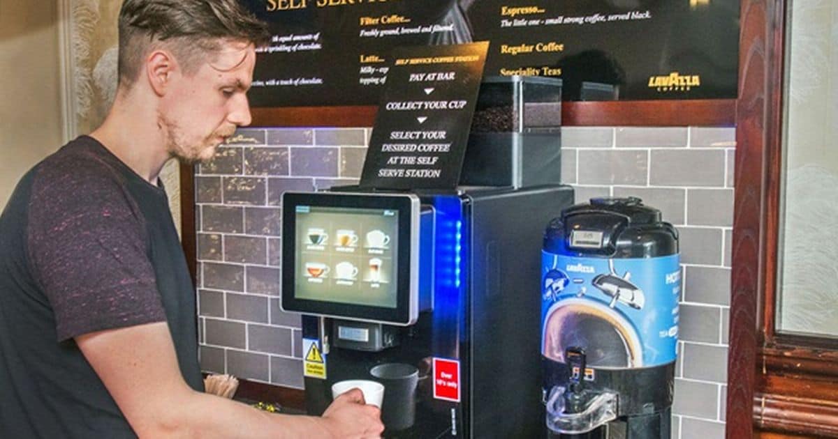 self serve automatic coffee machines